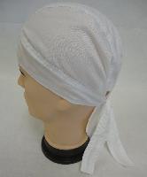 Skull Cap-Solid White